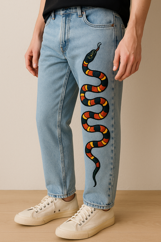 Jeans Embroidery