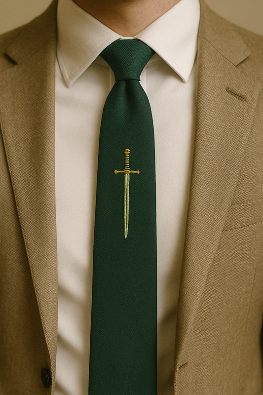 Tie Embroidery